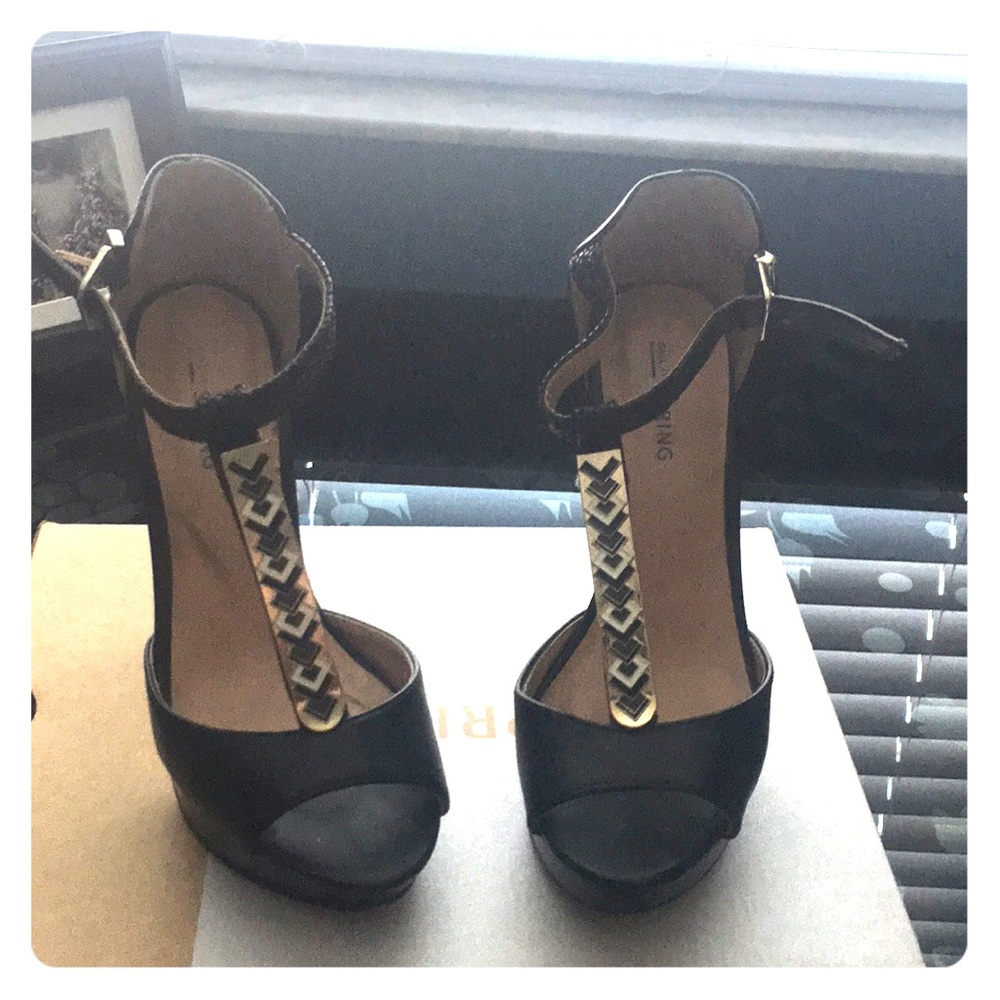 Call it spring black heels